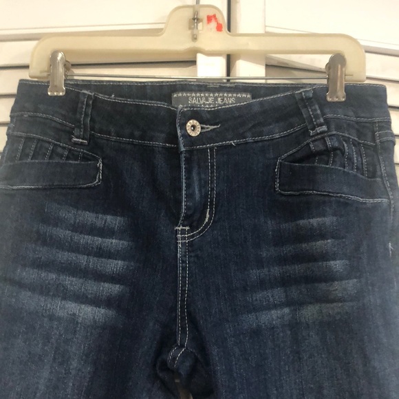 Salvaje Blue Denim Jeans. - Picture 2 of 3